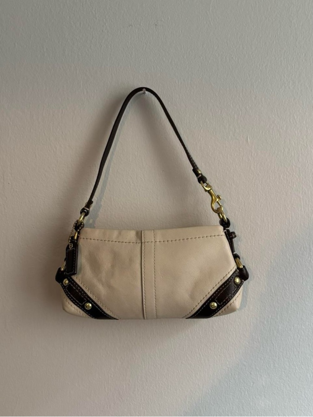 Coach Micro Mini Carly Gold Hardware